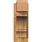 Ekena Millwork Balboa Block Rough Sawn Outlooker, Western Red Cedar, 6"W x 16"D x 16"H OUT06X16X16BOA05RWR - alternate 3